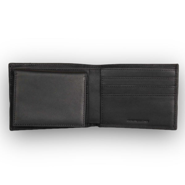 Harley-Davidson® Men's H-D Signature Bi-Fold Genuine Leather RFID Wallet